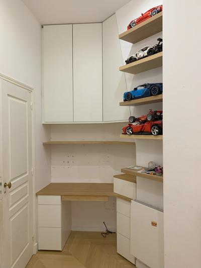 Bureau et rangements